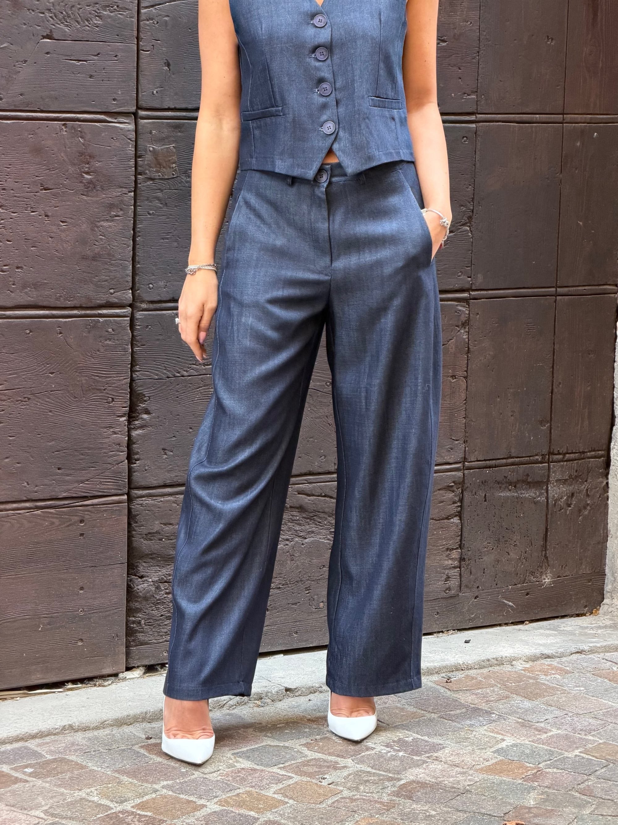 Pantalone blu jeans