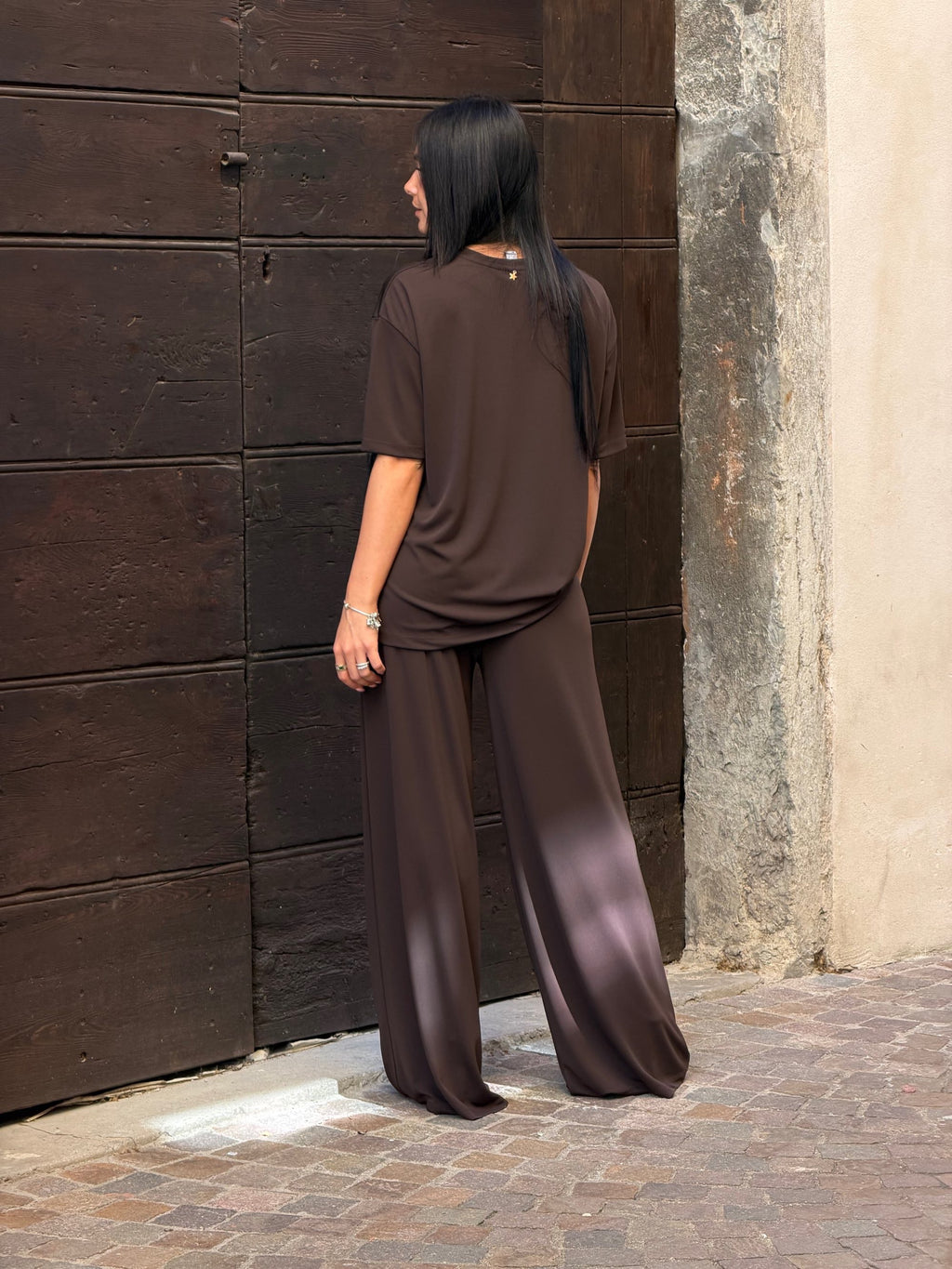 Pantalone Isa marrone
