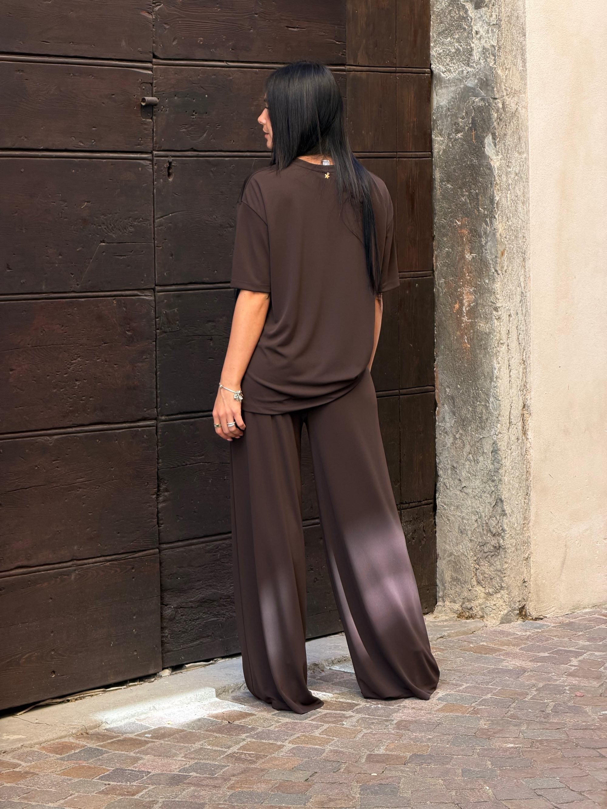 Pantalone Isa marrone