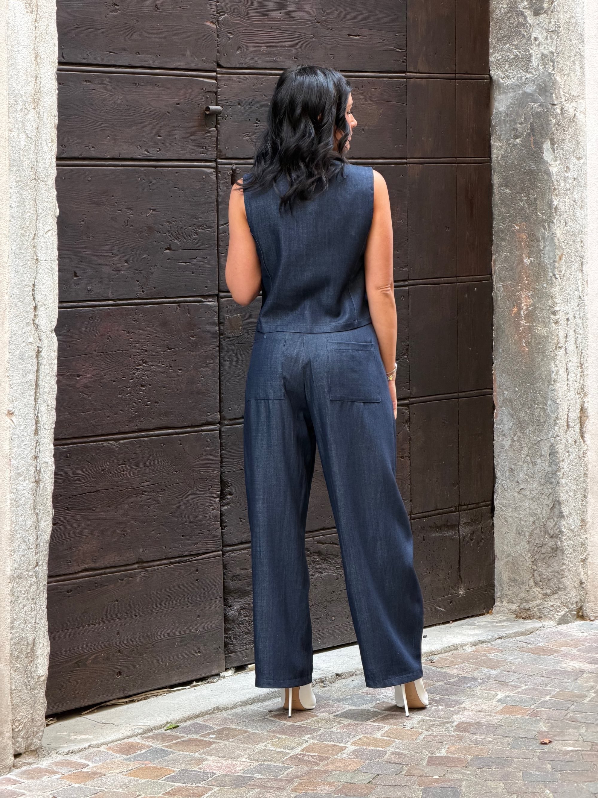 Pantalone blu jeans