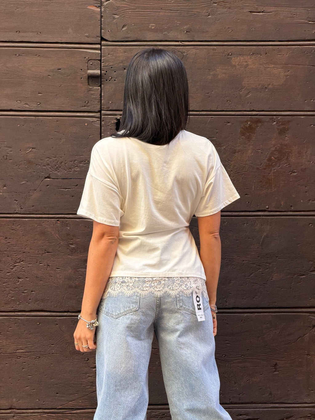 T-shirt panna