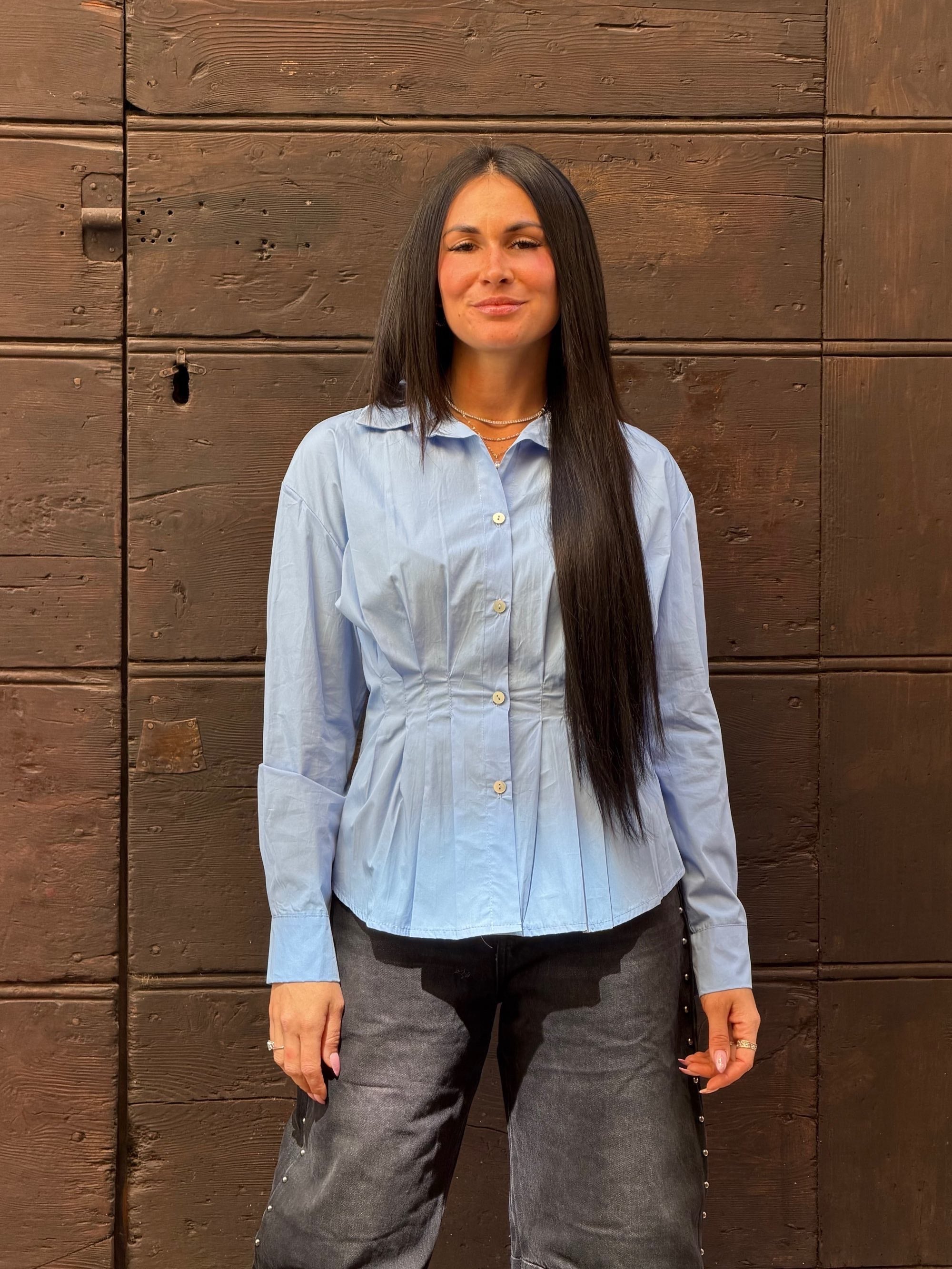 Camicia celeste