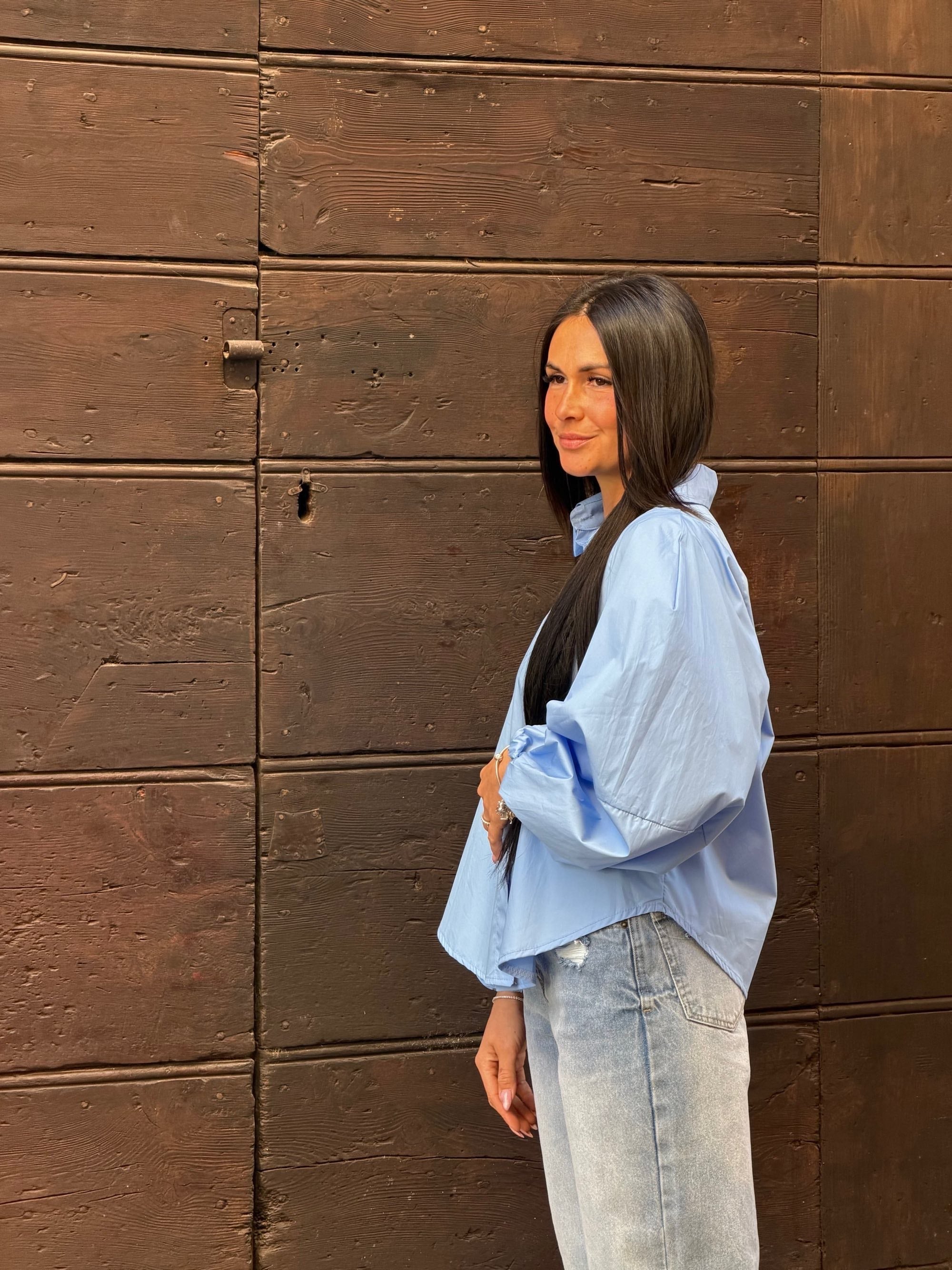 Camicia celeste