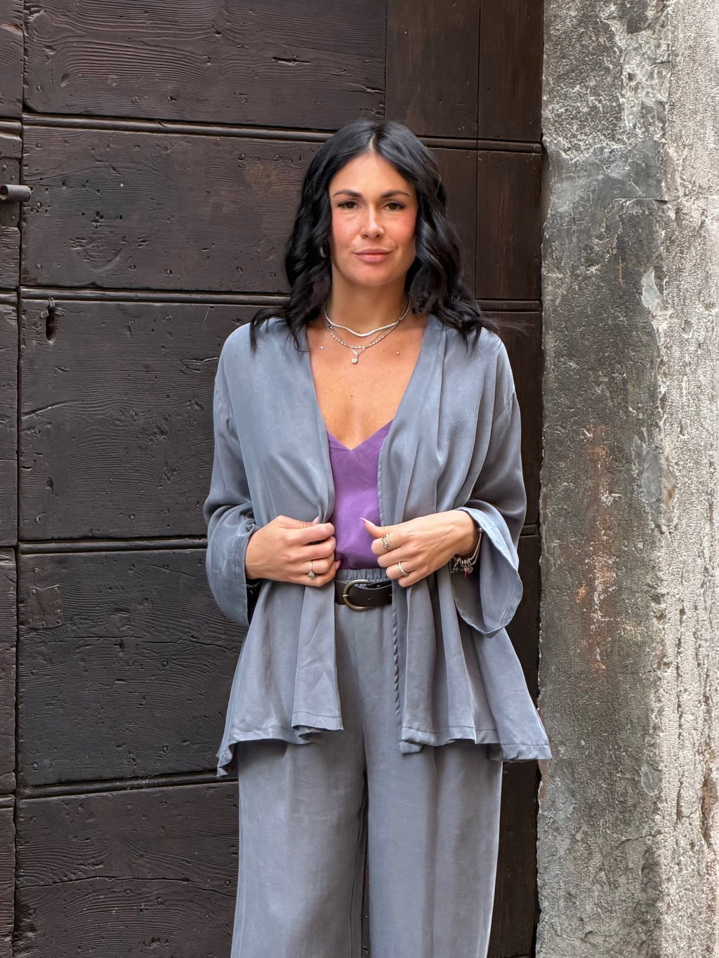 Kimono grigio