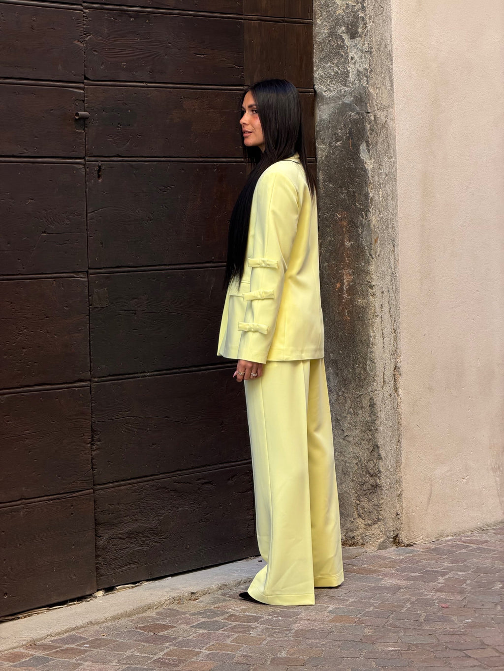 Pantalone Gemma giallo