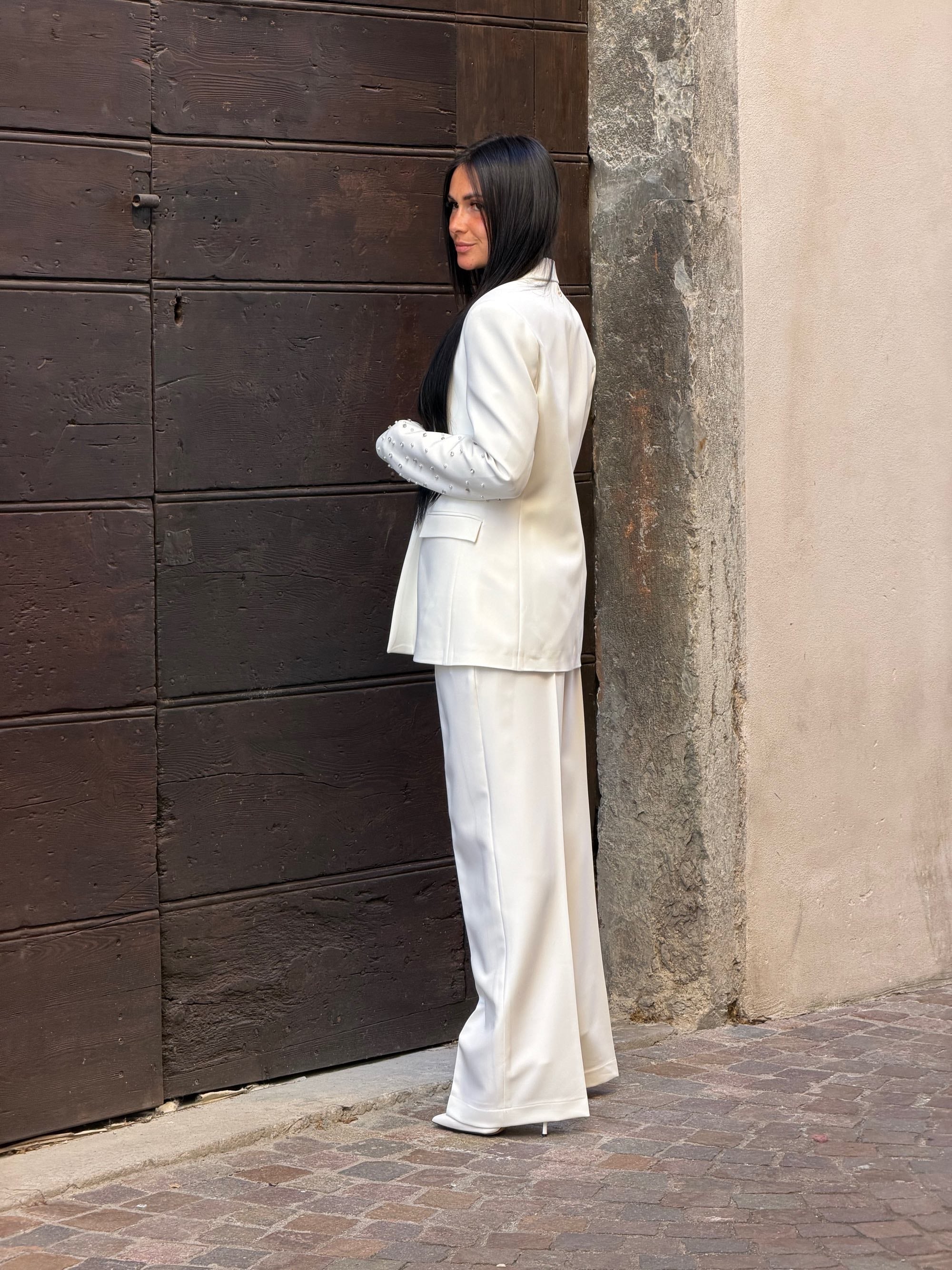 Pantalone Gemma bianco