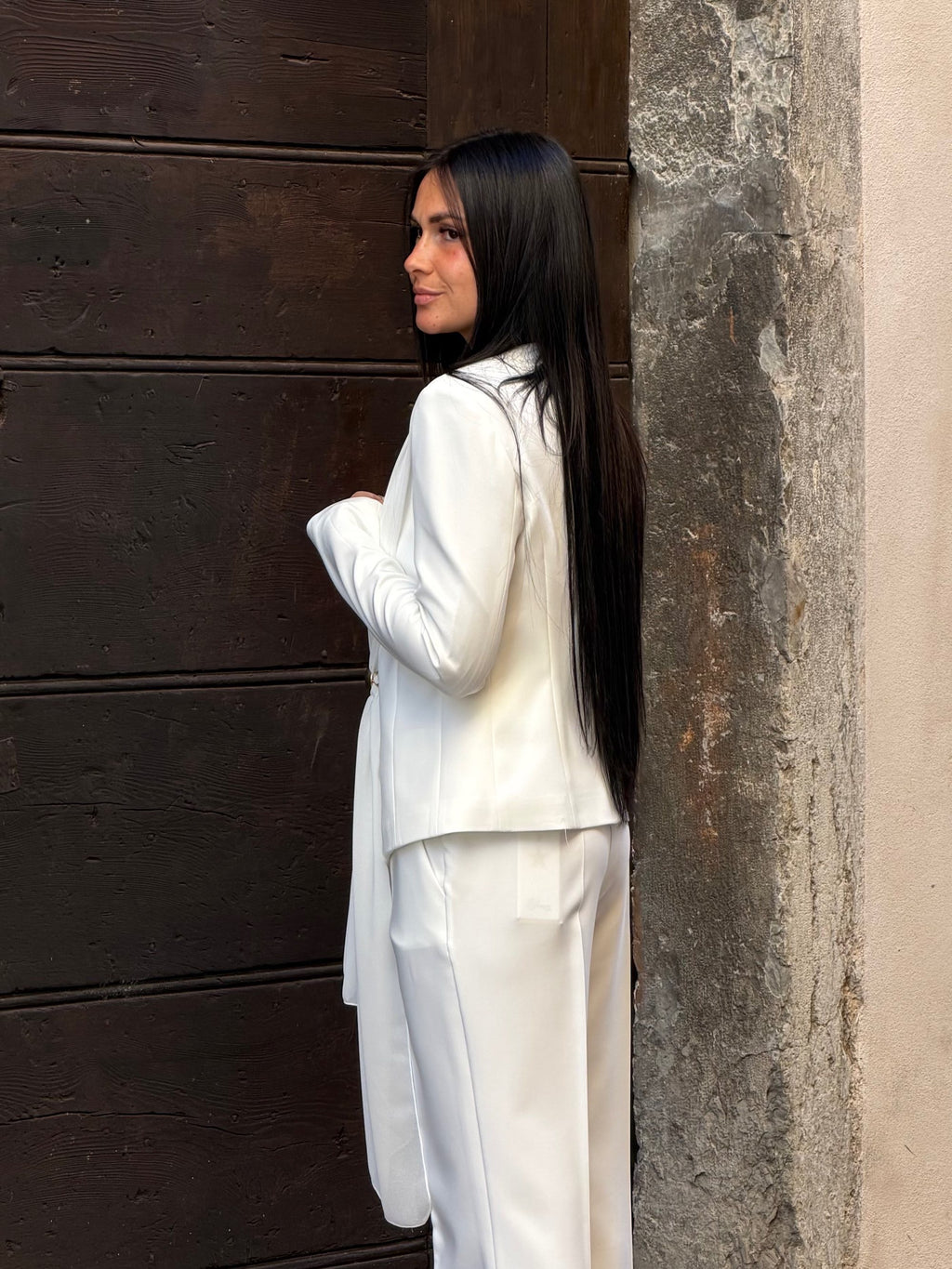 Giacca Marianna bianco