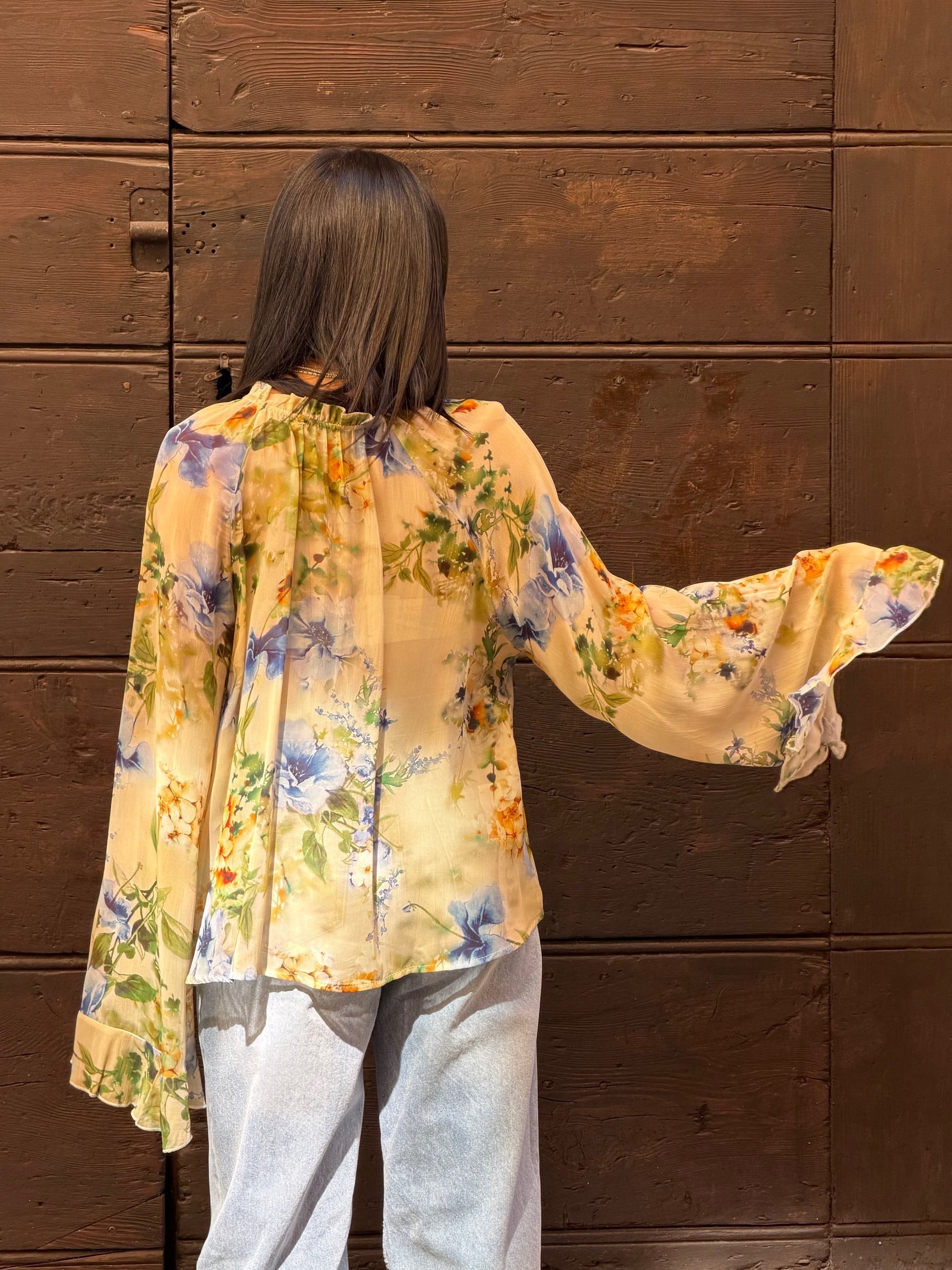 Blusa celeste