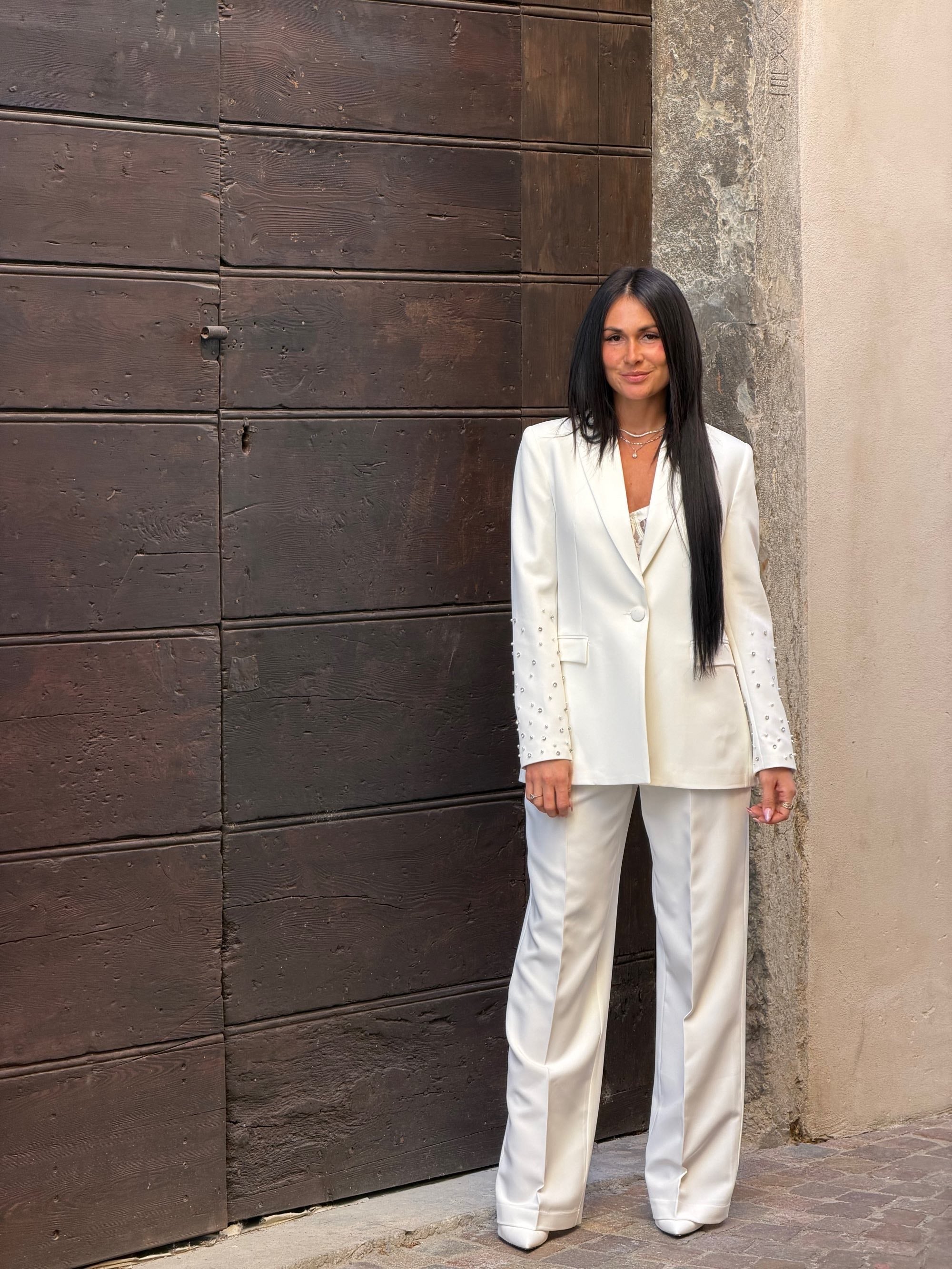 Pantalone Gemma bianco