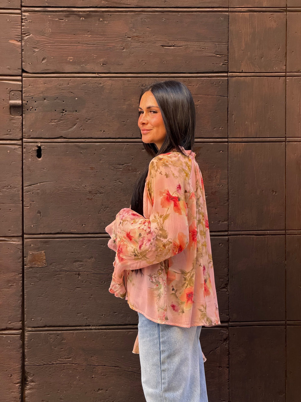 Blusa rosa