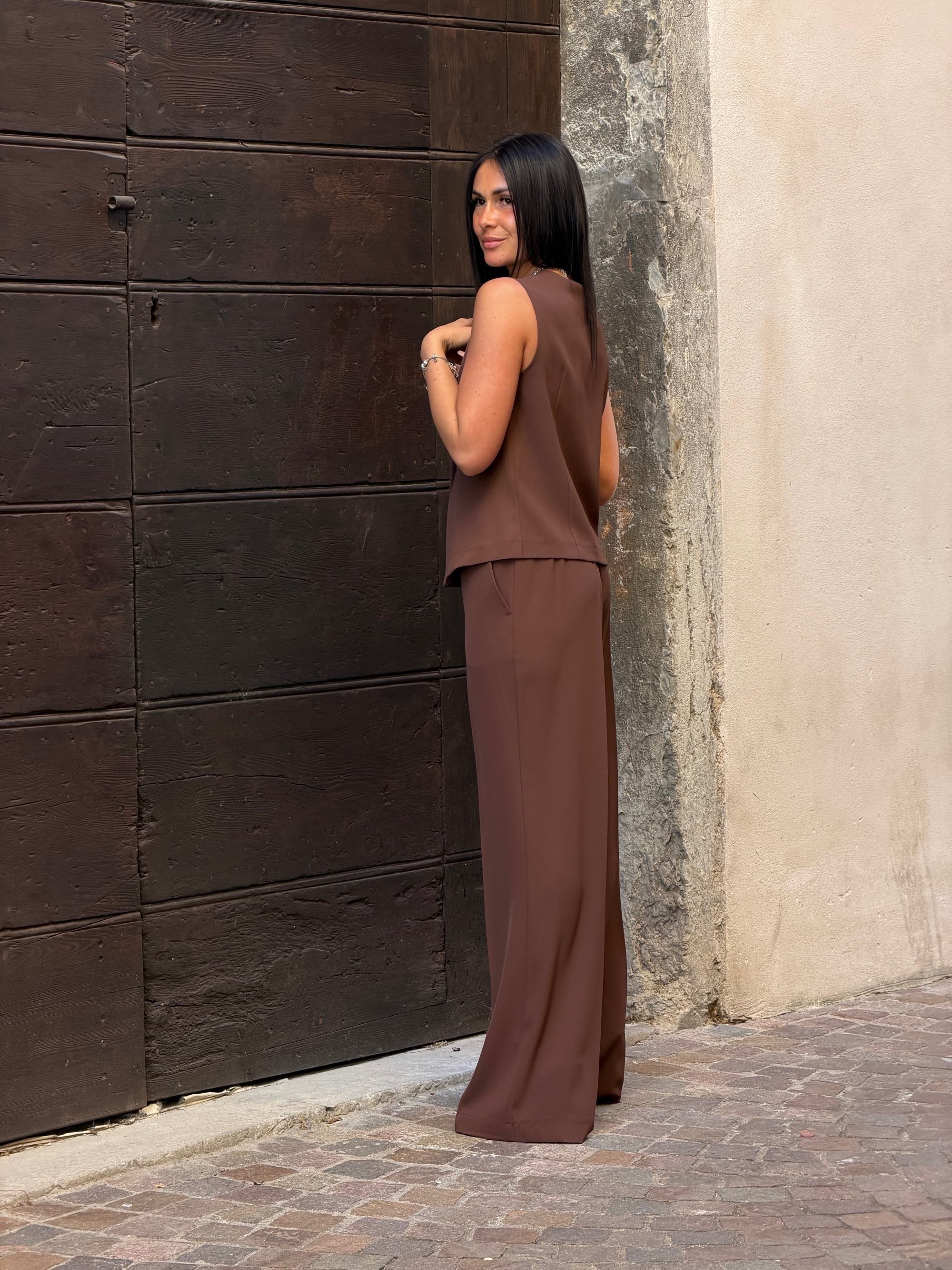 Pantalone caffè