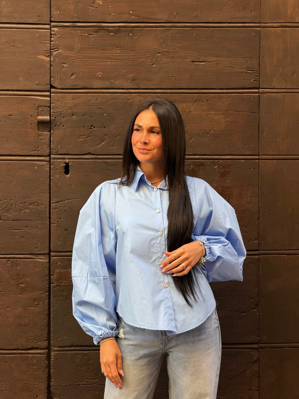 Camicia celeste
