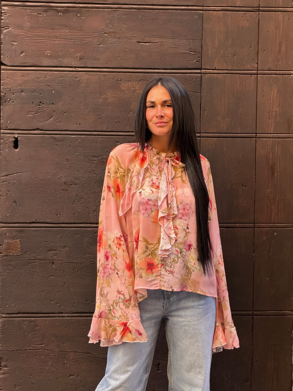Blusa rosa