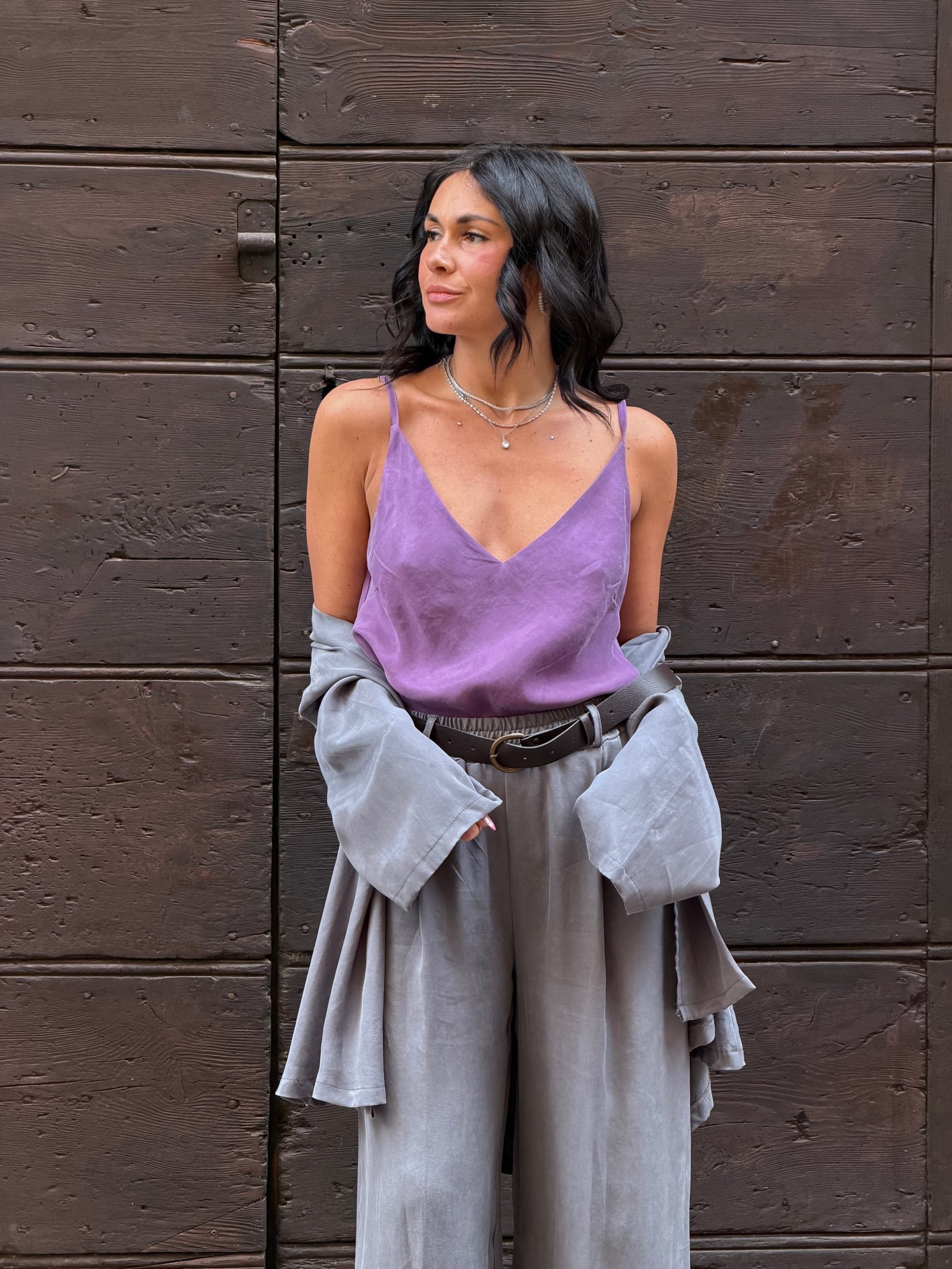 Top lavanda