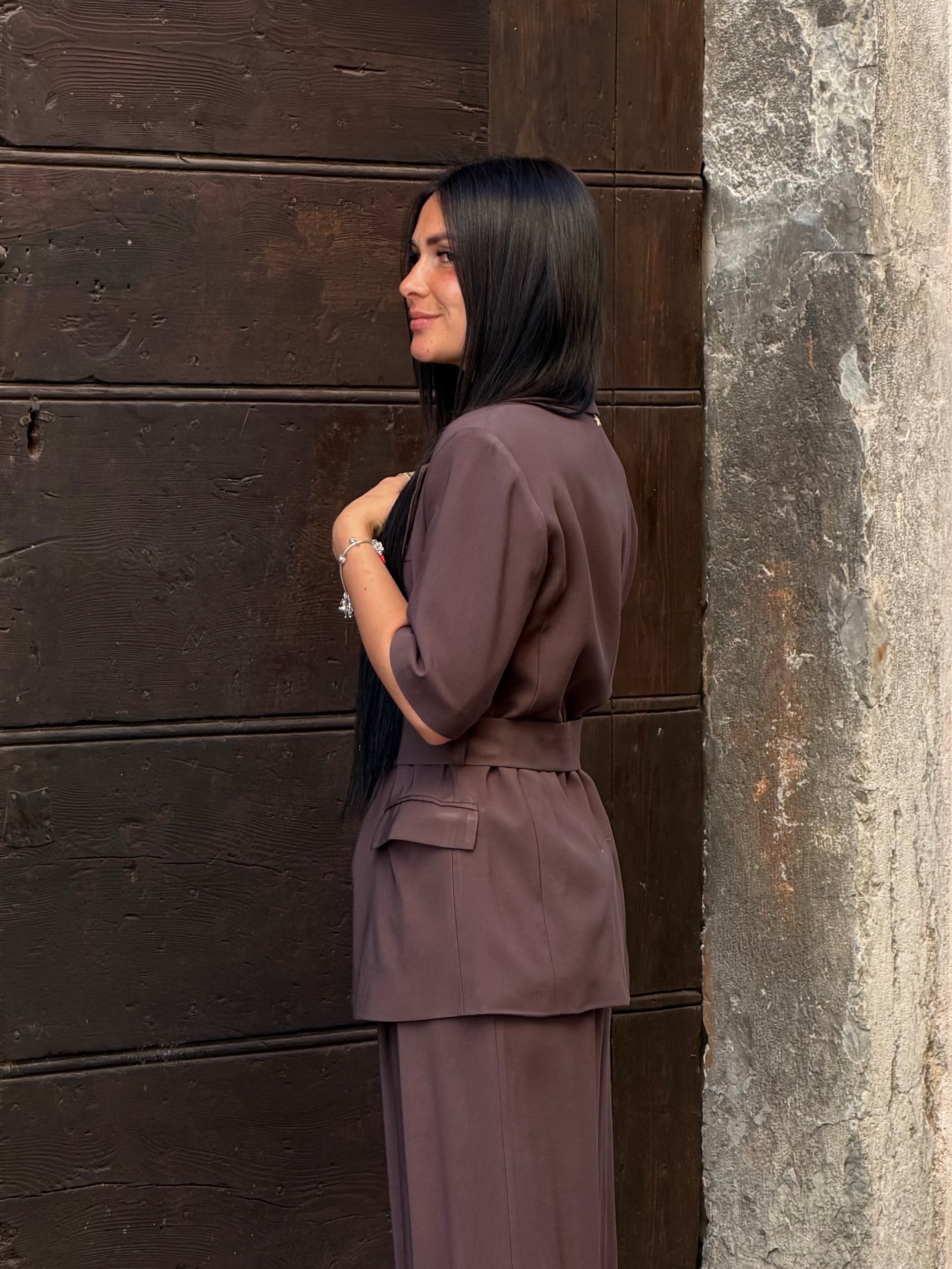 Giacca Lella marrone