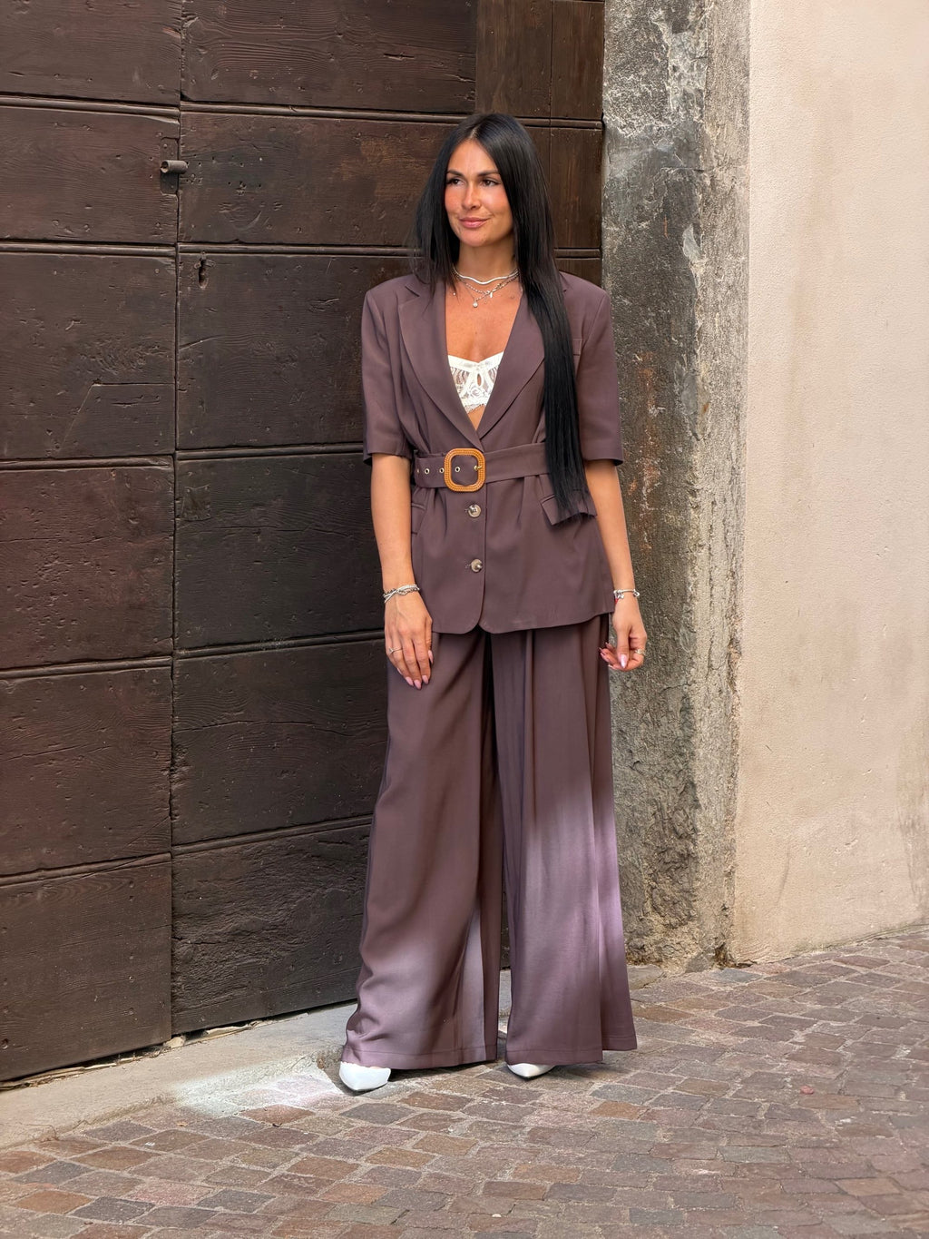 Pantalone Ersilia marrone