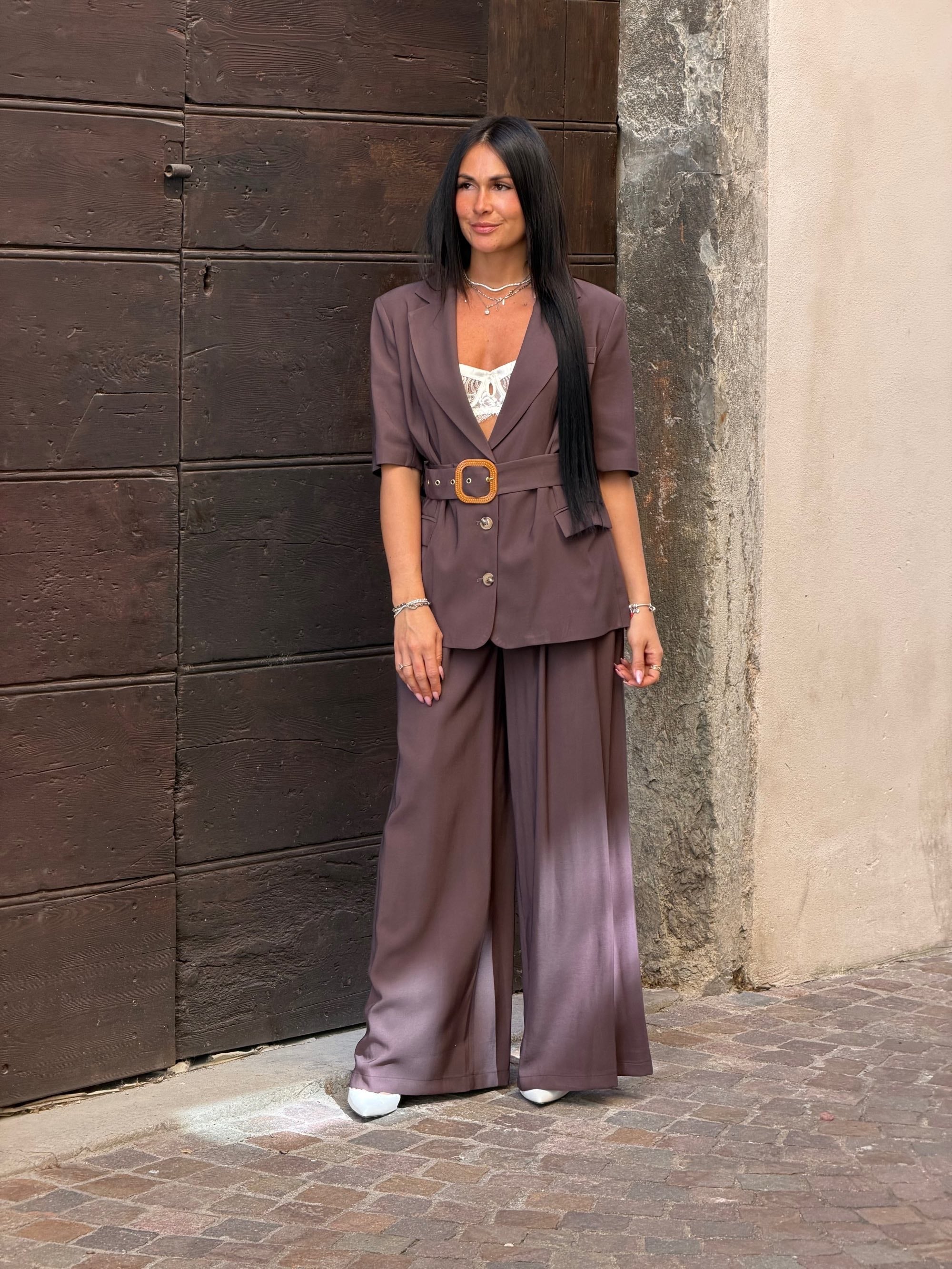 Giacca Lella marrone