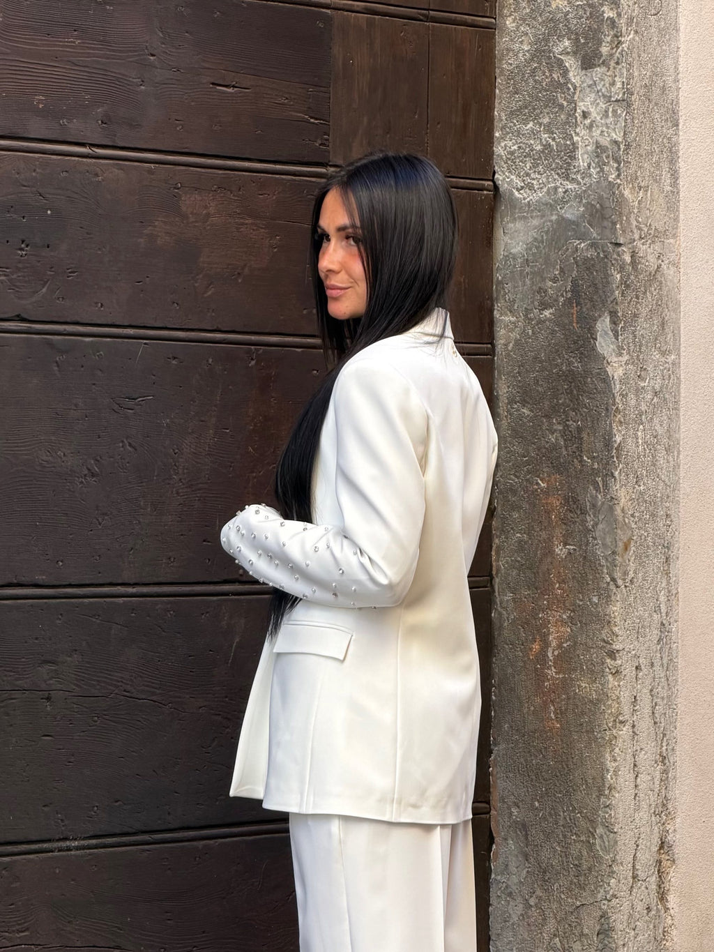 Giacca Dafne bianco
