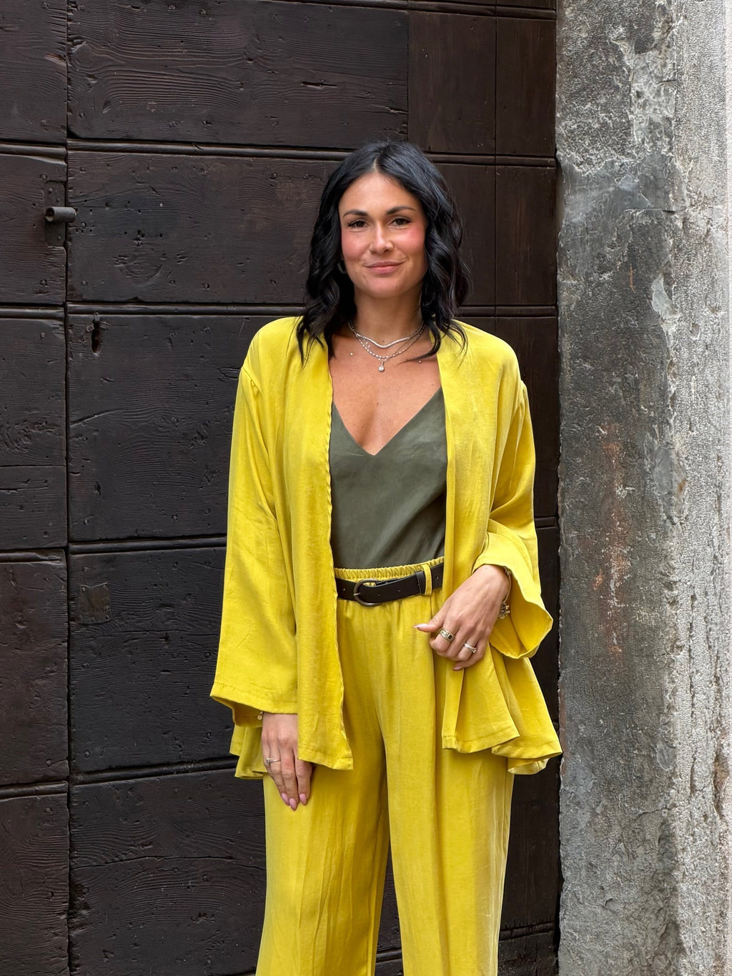 Kimono giallo