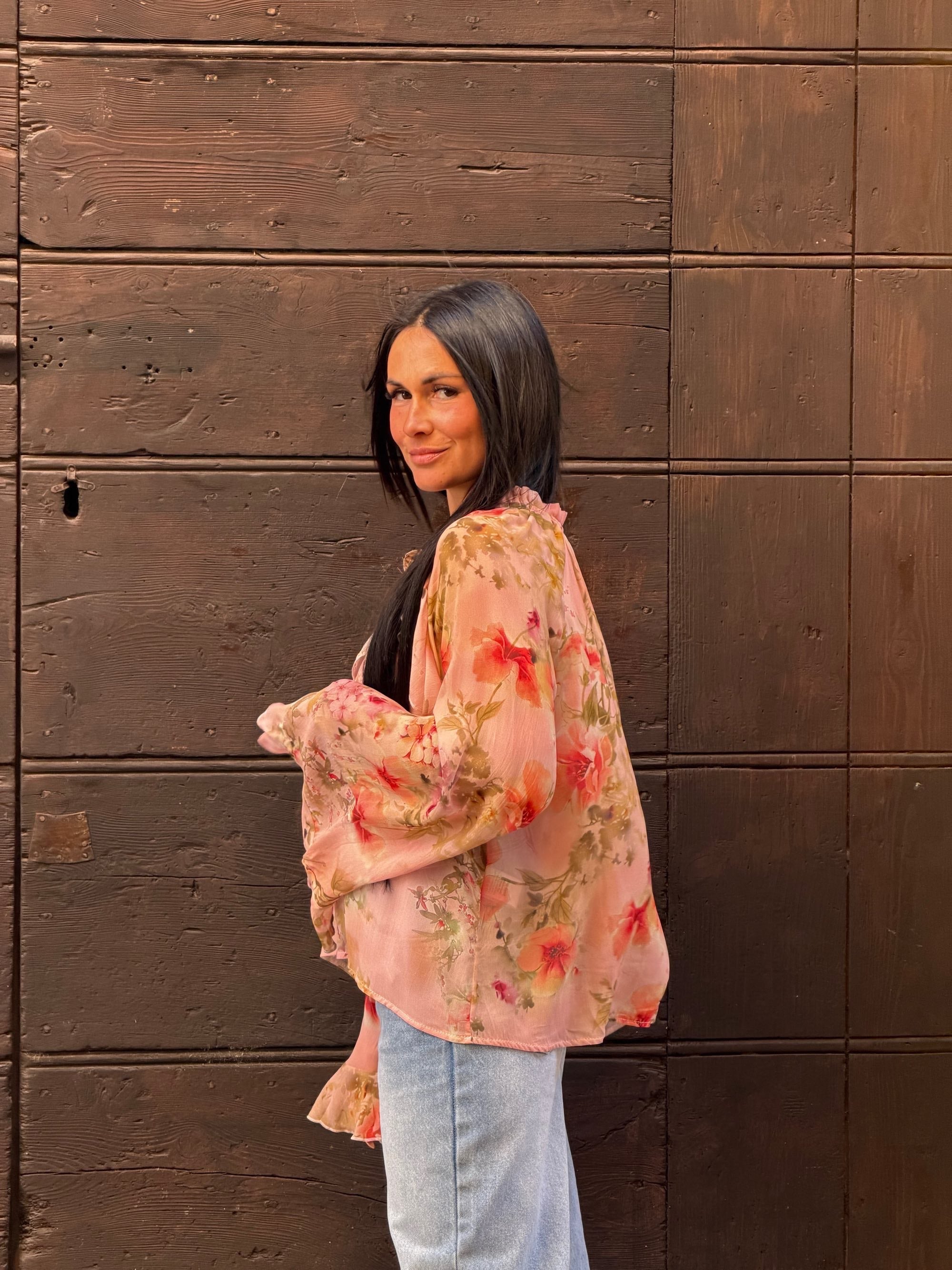 Blusa rosa