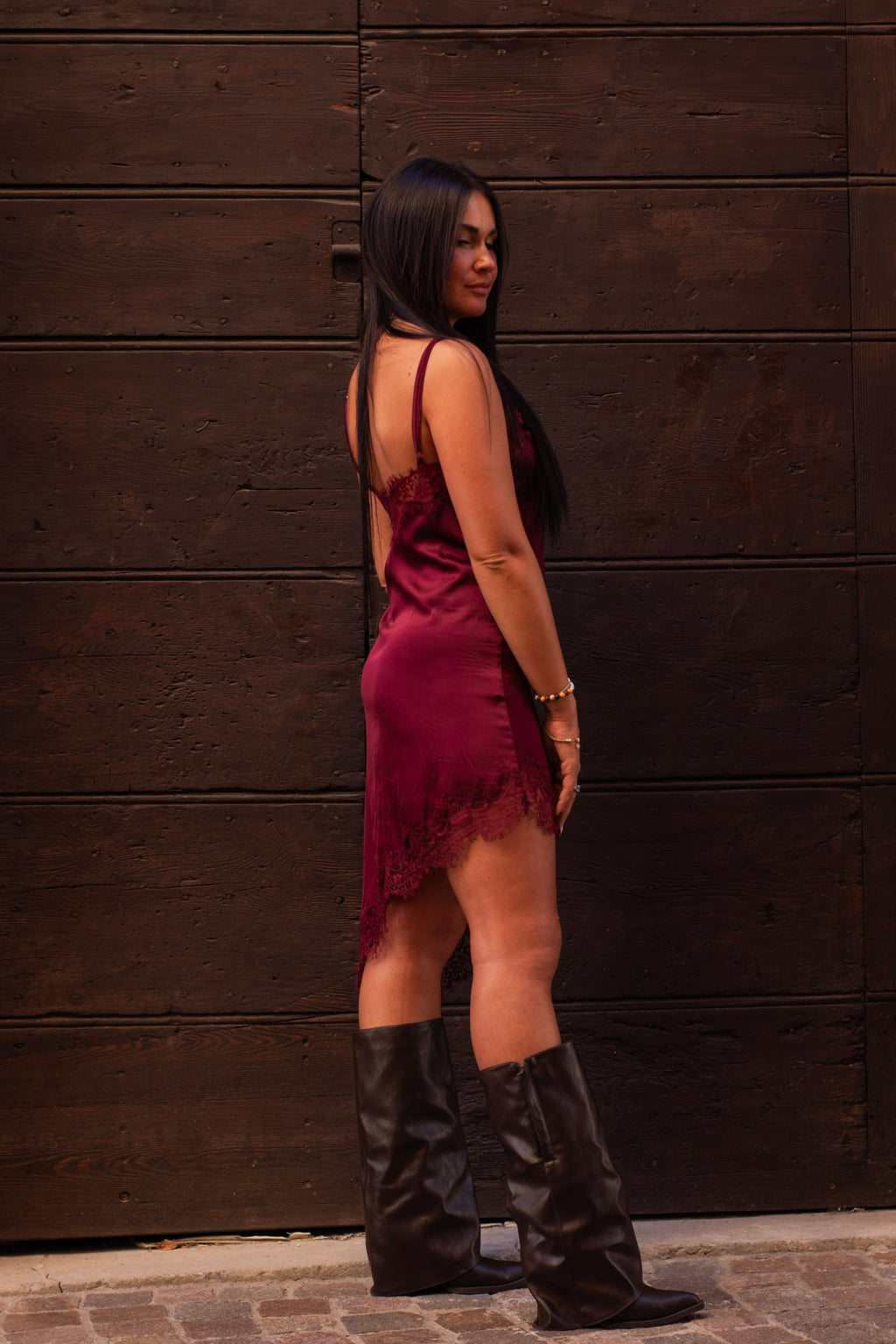 Abito Lumina Bordeaux