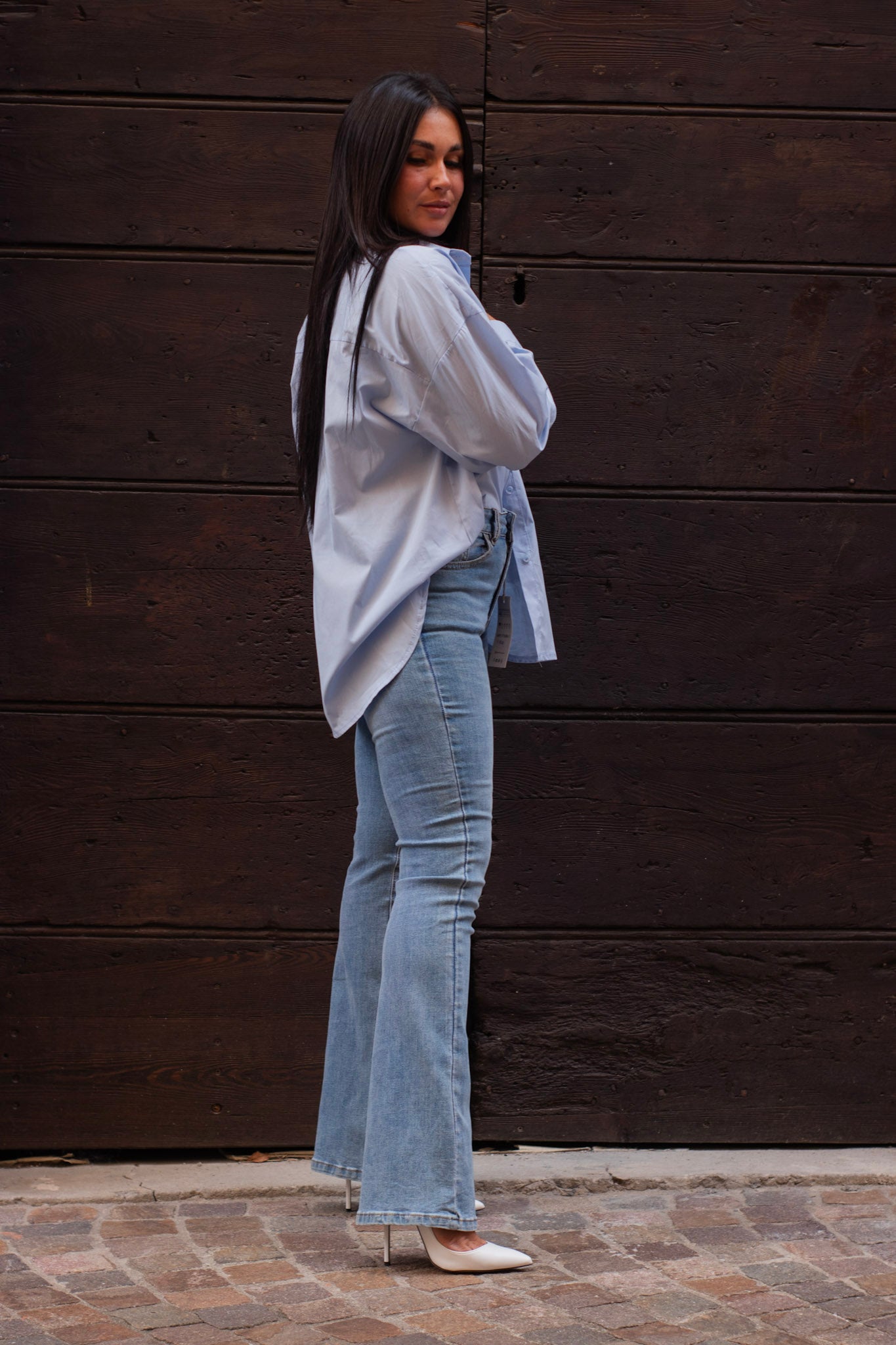 Jeans Farfallina elasticizzato