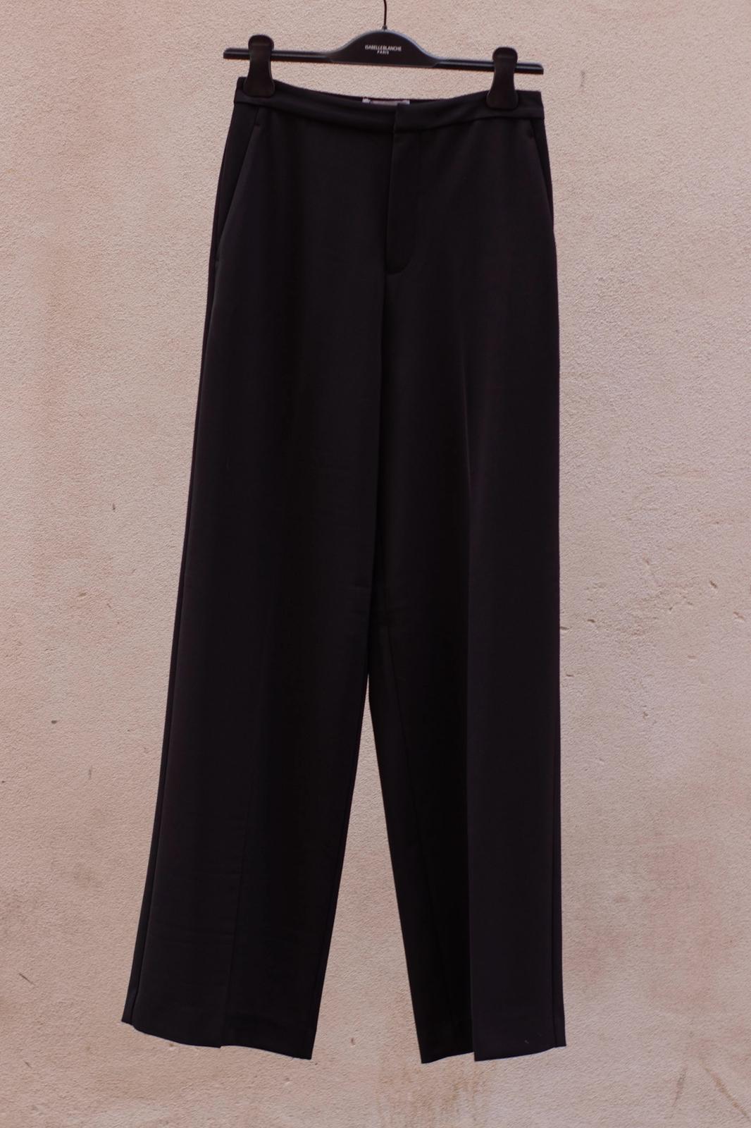 Pantalone sartoriale gamba dritta shortbread Isabelle blanche